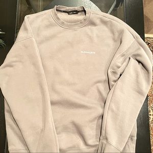 Alphalete Athletics Crewneck Sweatshirt XL Grey
